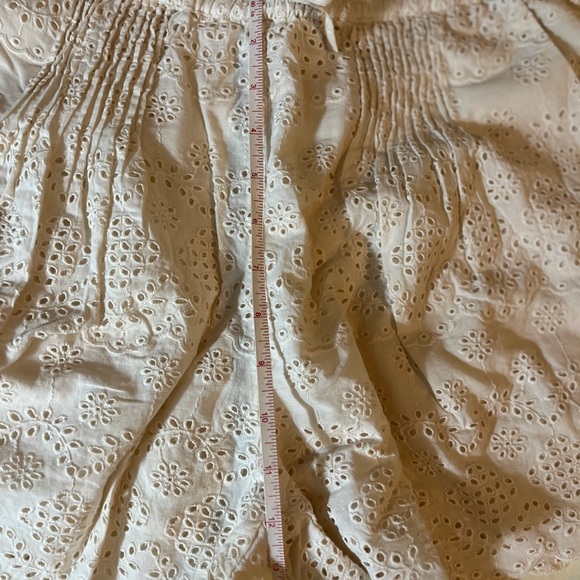 St. Roche Lace Shorts White Cream Elastic New with Tags - Picture 16 of 16